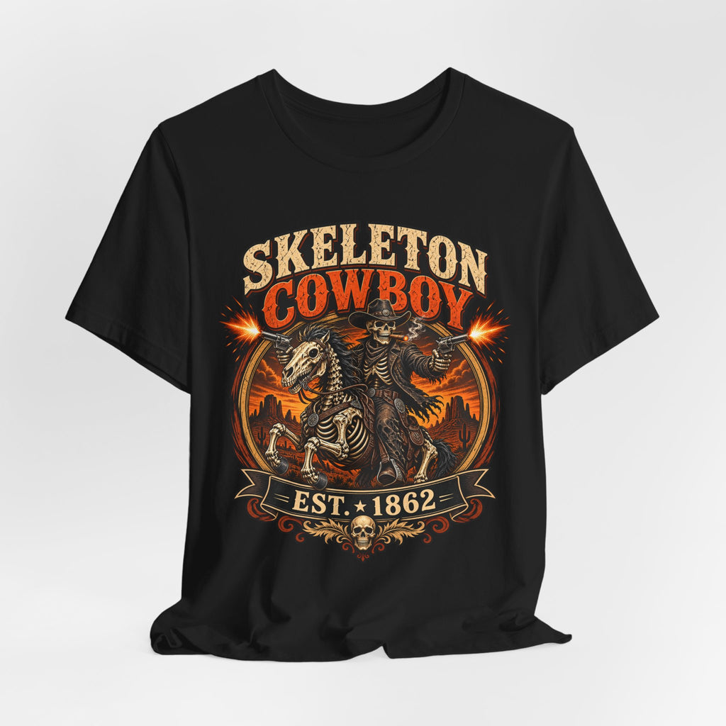 Skeleton Cowboy Est. 1862 T-Shirt