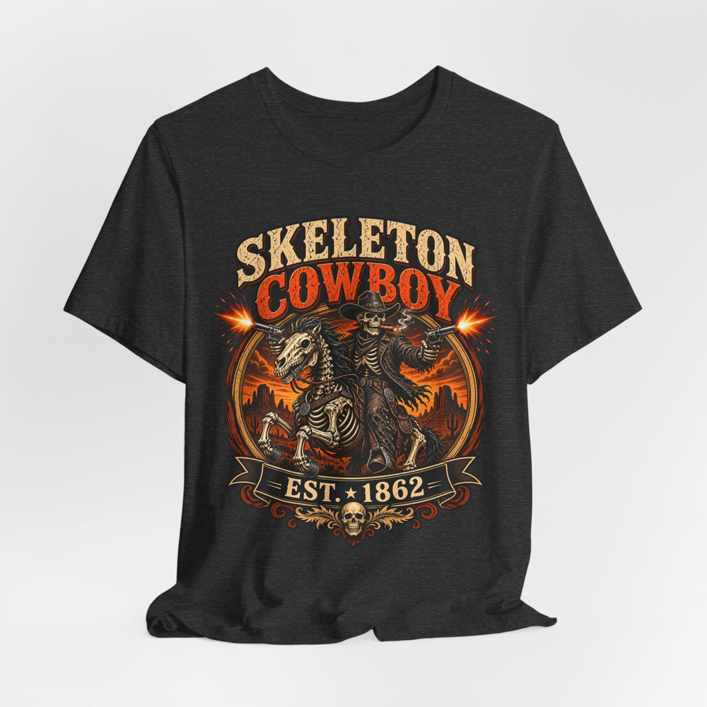 Skeleton Cowboy Est. 1862 T-Shirt