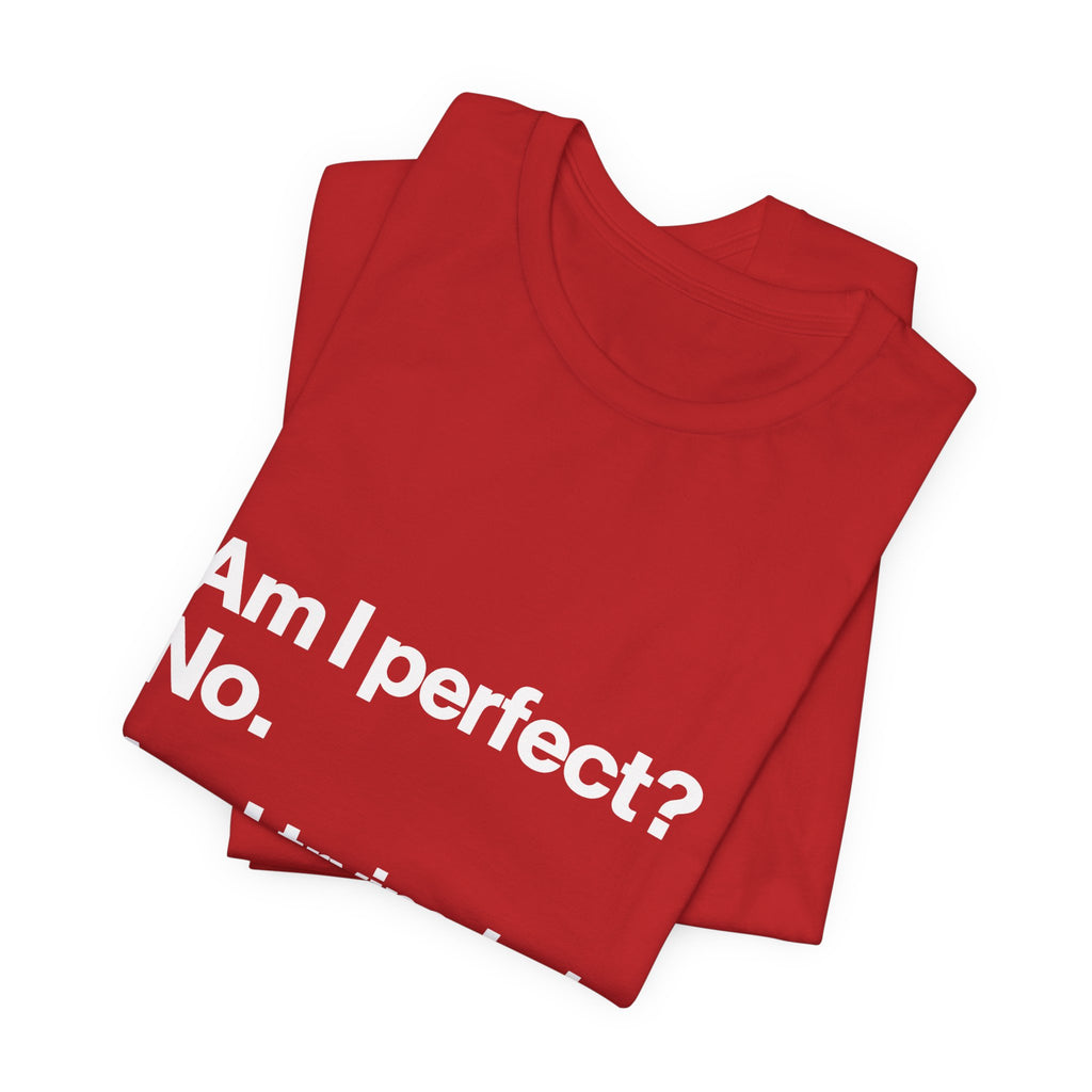 Not Perfect, Not Improving T-Shirt