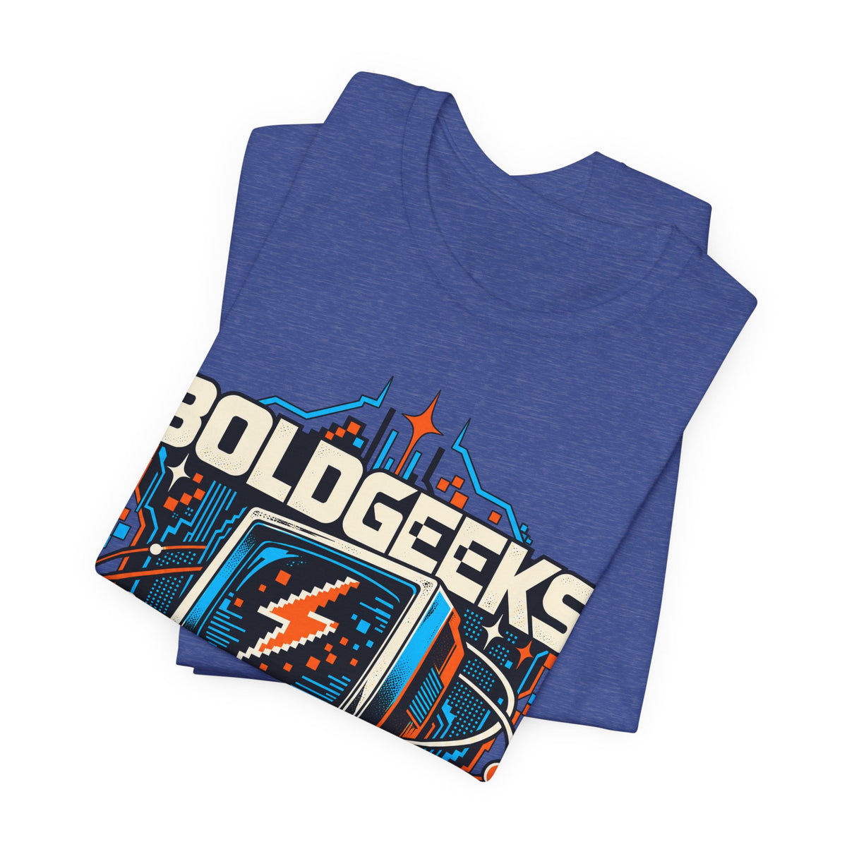 BOLDGEEKS Retro Computer Geek T-Shirt