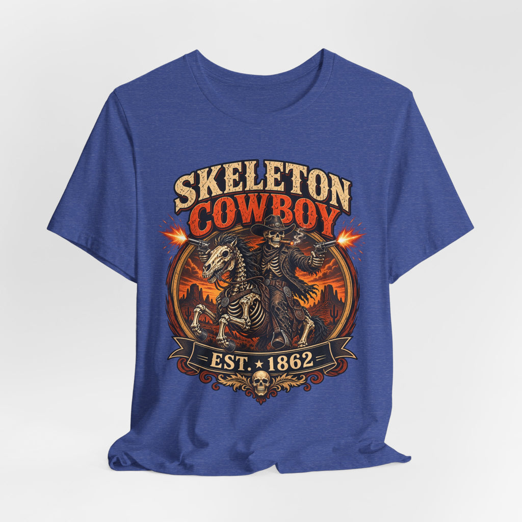 Skeleton Cowboy Est. 1862 T-Shirt