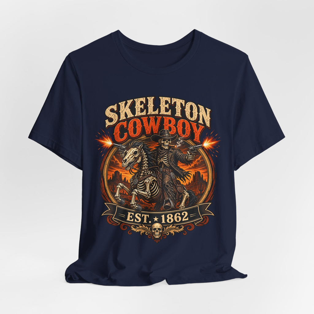 Skeleton Cowboy Est. 1862 T-Shirt
