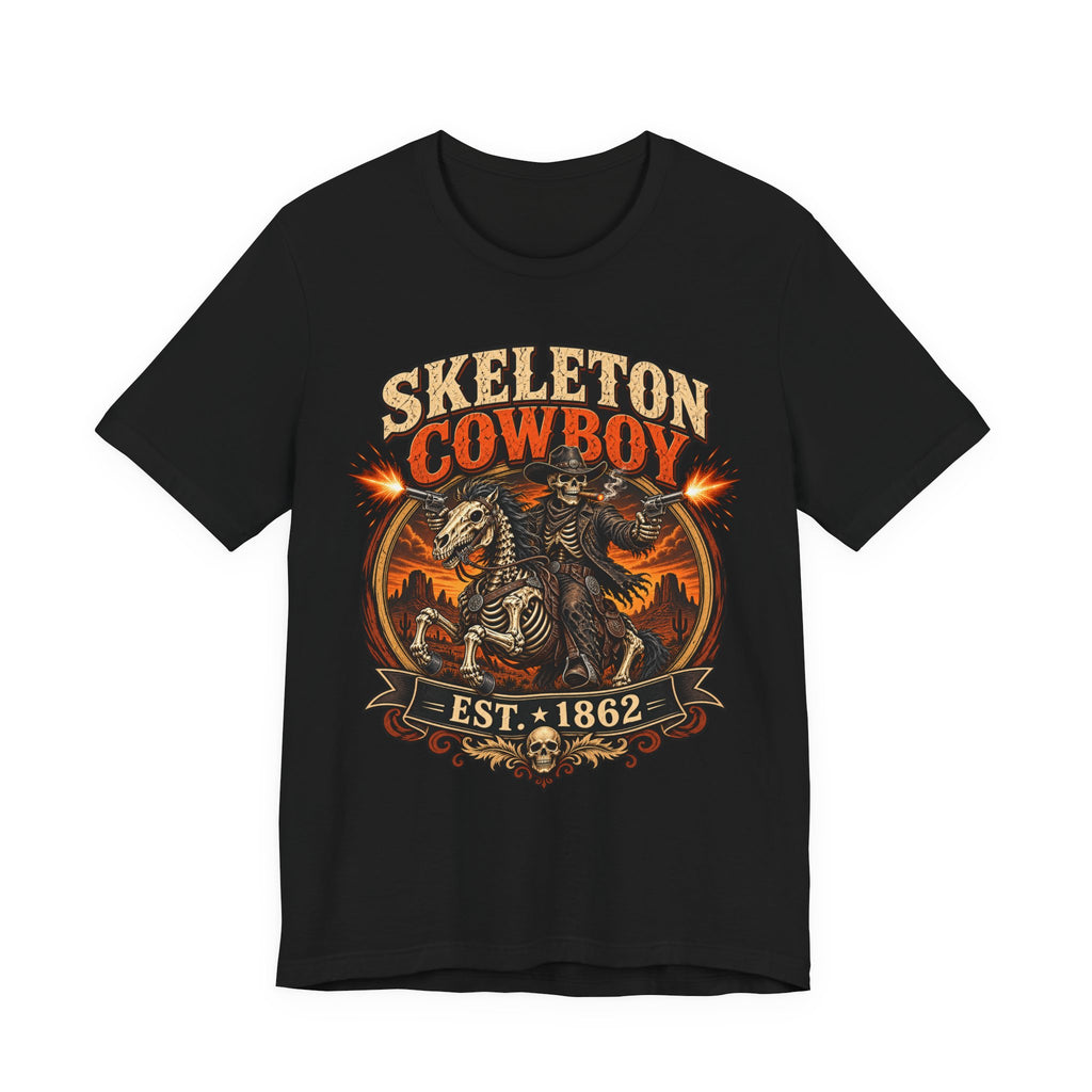 Skeleton Cowboy Est. 1862 T-Shirt